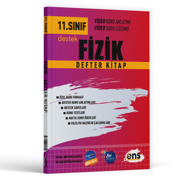 ENS 11.SINIF DEFTER KİTAP FİZİK - 2025-26